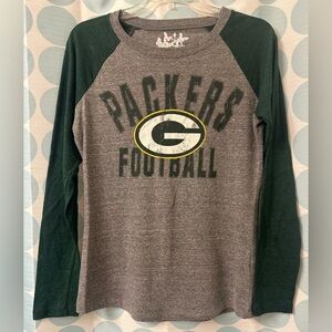 Green Bay Packers Women’s L/S Shirt, Size M